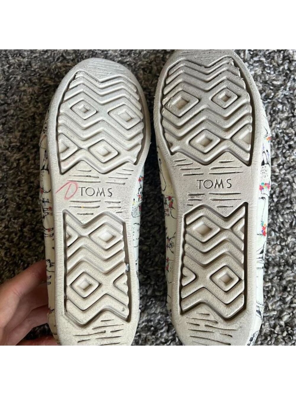 TOMS x Paper Source Women's Llama Slip on Shoes Size 9 Kawaii Lifestyle Whimsy - Picture 6 of 6